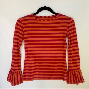 Persnickety long sleeve tee striped good condition